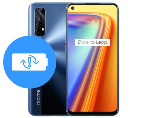 Замена аккумулятора (батареи) realme 7